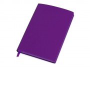 Бизнес-блокнот C1 софт-тач, гибкая обложка, 128 листов, фиолетовый
