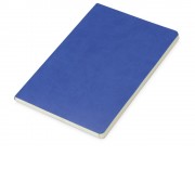 Блокнот Wispy линованный в мягкой обложке, синий