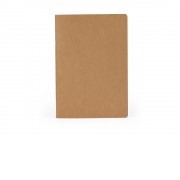 Блокнот А5 DANICA из переработанной бумаги, бежевый