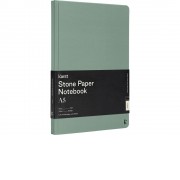 Блокнот в твердом переплете Karst формата A5, зеленый яркий