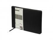 Скетчбук Sketch & Art в мягком переплете 210х140 мм, 48 л. черной бумаги 200 гр., черный