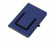 Блокнот Pocket 140*205 мм с карманом для телефона, синий