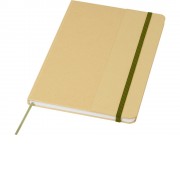 Nelida блокнот формата А5 в твердой обложке из переработанного картона - Зеленый лесной