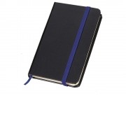 Блокнот Имлес, черный/синий
