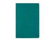 Бизнес тетрадь А5 Megapolis flex 60 л. soft touch клетка, морская волна