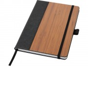 Блокнот A5 Note с обложкой из бамбука, натуральный