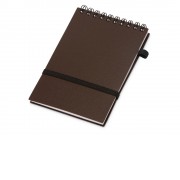 Блокнот B7 Kaffi, темный кофе