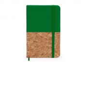 Блокнот А6 IRIS с комбинированной обложкой, натуральный/папоротник
