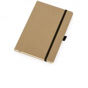 Блокнот Sevilia Hard, твердая обложка из крафта A5, 80 листов, крафтовый/черный