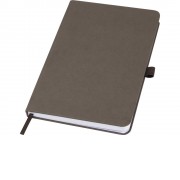Блокнот Fabianna с мятой бумагой в твердой обложке, coffee brown