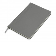 Блокнот А5 Magnet 14,3*21 с магнитным держателем для ручки, серый