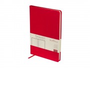 Блокнот А5 Megapolis Velvet, красный