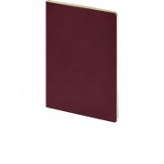 Бизнес тетрадь А5 Pragmatic, 40 листов в клетку, бордовый