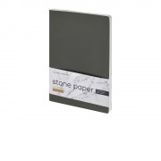 Тетрадь А5 Carrara 40 л., линейка, серый