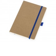 Блокнот Sevilia Soft, гибкая обложка из крафта A5, 80 листов, крафтовый/синий