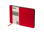 Скетчбук Sketch & Art в мягком переплете 210х140 мм, 48 л. черной бумаги 200 гр., красный