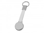 Брелок-открывалка, белый/серебристый