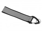 Светоотражающий брелок Reflector, серебристый/черный
