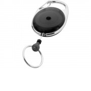 Брелок с роликом Gerlos, черный прозрачный