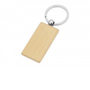 Брелок Wood RCT прямоугольный, бежевый