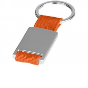 Брелок Alvaro, серебристый/оранжевый