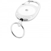 Брелок с роликом Gerlos, белый прозрачный