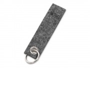 Брелок Felt из RPET-фетра, серый