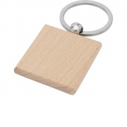 Квадратный брелок Gioia из бука, дерево