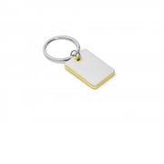 BECKET. Брелок из металла и ABS, Желтый