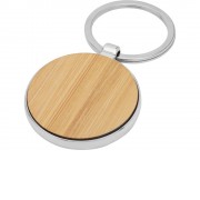 Круглый брелок Nino из бамбука, дерево