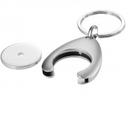 Брелок-монетница Haig, серебристый