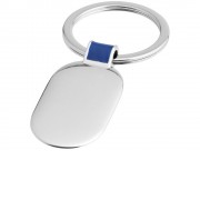 Брелок Barto, серебристый/ярко-синий