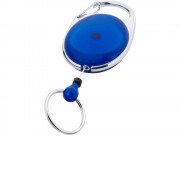 Брелок с ретрактором Demos, синий