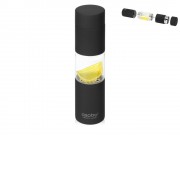 Бутылка для воды FLAVOUR U SEE, 460 мл, черный (Р)