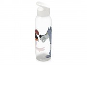 Бутылка для воды Жил-был Пес, прозрачный/белый