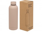 Spring медная бутылка с вакуумной изоляцией, сертифицированная согласно RCS, 500 мл - Бледно-розовый