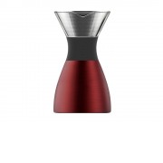 Кофеварка POUR OVER, 1000 мл, красный/черный