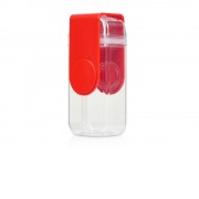 Бутылка для воды JUICY DRINK BOX, красный (Р)