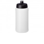 Спортивная бутылка Baseline Plus объемом 500 мл, белый прозрачный