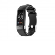 Фитнес-браслет с виртуальным тренером и измерением ЭКГ Canyon Smart Coach SB-75, IP67, черный