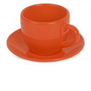 Чайная пара Melissa керамическая, оранжевый (Р)