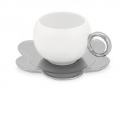 Чайная пара: чашка на 220 мл с блюдцем