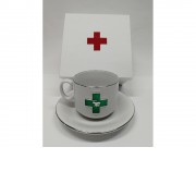 Чайная пара фарфоровая Фармацевт