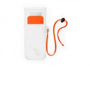 Водонепроницаемый чехол EIDER из ПВХ, прозрачный/апельсин