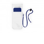 Водонепроницаемый чехол EIDER из ПВХ, прозрачный/королевский синий