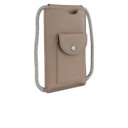 Сумка-чехол для мобильного телефона BUGATTI Almata, песочная, полиуретан, 11x2x18 см