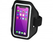 Браслет Haile для смартфона с отображением дисплея и прозрачным чехлом, черный