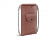 Сумка-чехол для мобильного телефона BUGATTI Almata, абрикосовая, полиуретан, 11x2x18 см