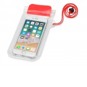 Влагостойкий чехол Mambo, красный прозрачный