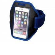 Наручный чехол Gofax для смартфонов с сенсорным экраном, ярко-синий/черный